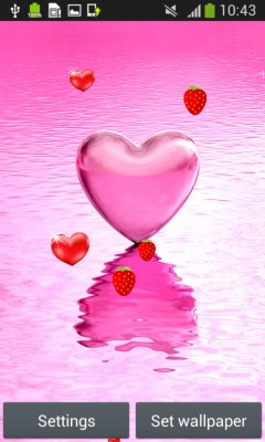 Love Live Wallpapers - Heart Reflection Background Free - 1020x1700 ...