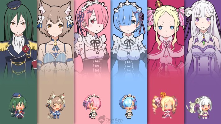 Re Zero Felix Gif 967x967 Wallpaper Teahub Io