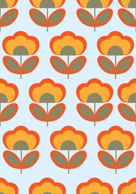 70s Floral Wallpaper - 601x800 Wallpaper - teahub.io