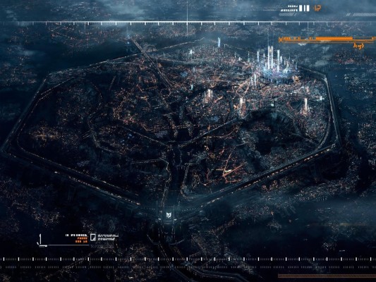 2800x2100, Prepared Resolutions - Science Fiction City Map - 2800x2100 ...