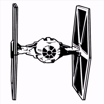 vintage white tie fighter