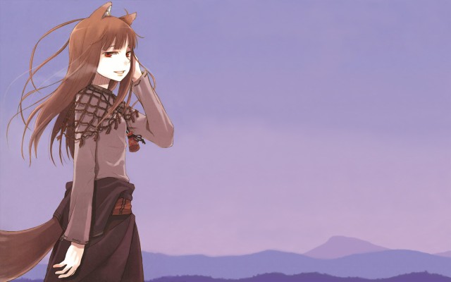 Spice And Wolf Nekomimi Holo The Wise Wolf Wallpaper - Anime Spicy And 