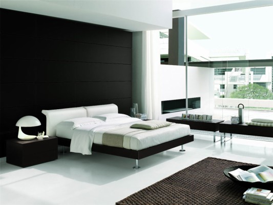 Pretty Bedroom Black And White - 1024x768 Wallpaper - teahub.io
