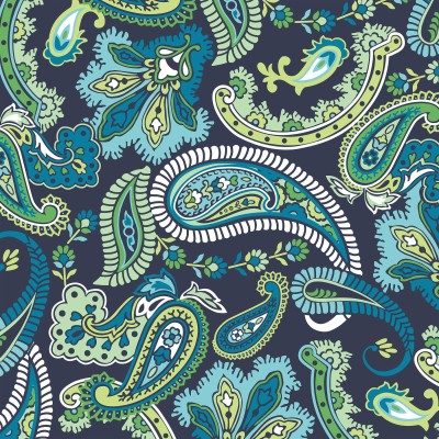Blue And Green Paisley - 1800x1800 Wallpaper - teahub.io