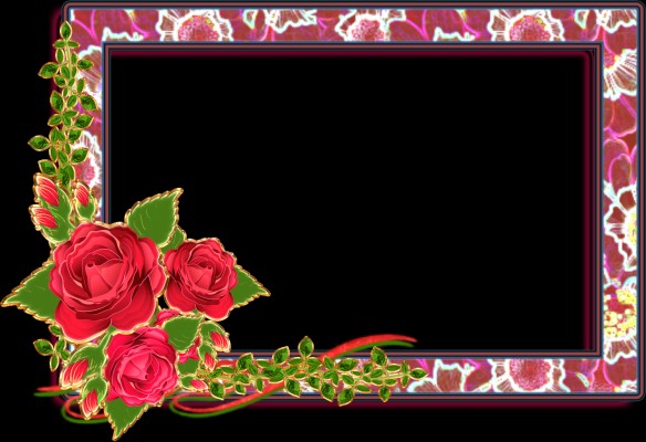 Flower Frame Png Classic Wallpaper Borders And Frames- - Flower Background  Frame Png - 2081x1425 Wallpaper 