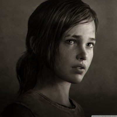 ellie the last of us face model