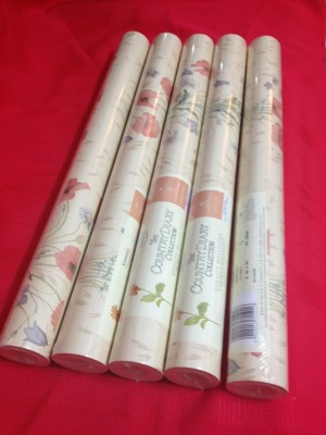 New, Sealed 5 X Rolls Of Country Diary Poppies Collection - Literary ...