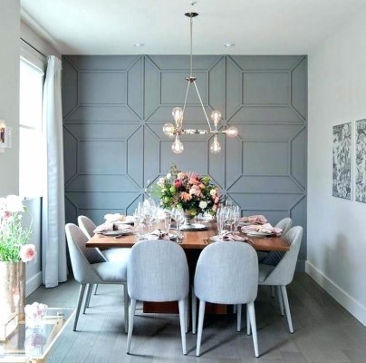 Dining Room Wallpaper Accent Wall Accent Wall Wallpaper - Dining Room