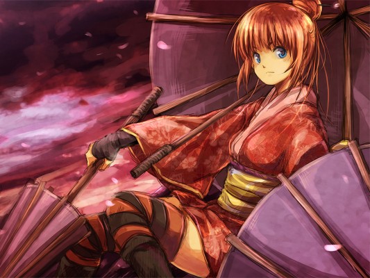 Kagura Gintama Wallpaper Hd - 1224x1736 Wallpaper - teahub.io
