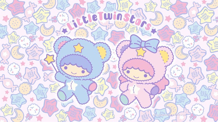 Little Twin Stars Wallpaper 19 19x1080 Wallpaper Teahub Io