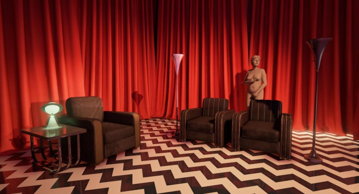 Black Lodge Wallpaper - Twin Peaks Black Lodge Hd - 3840x2080 Wallpaper ...