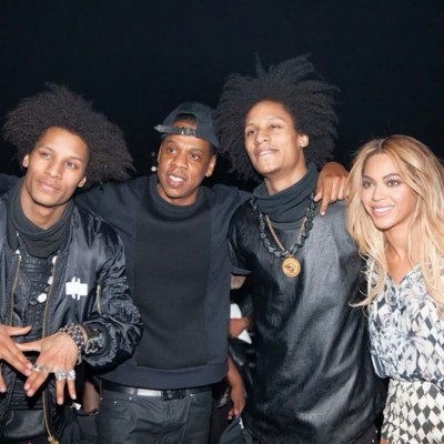 Beyonce, Jay And Les Twins - Beyonce Et Les Twins - 1024x1024 Wallpaper ...