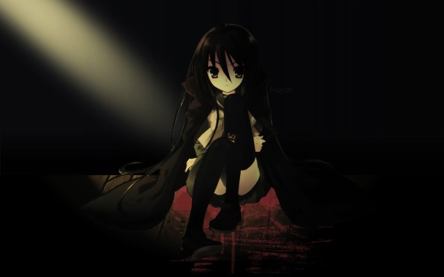 Dark Anime Girl Characters 768x1024 Wallpaper Teahub Io