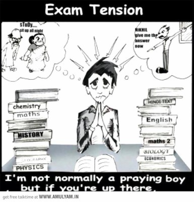 Funny Quotes On Exams Tension - 729x757 Wallpaper 