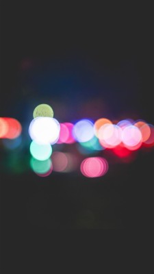 Bokeh Art Light Dark Pattern Color Android Wallpaper - Iphone 7 Black Color  - HD Wallpaper