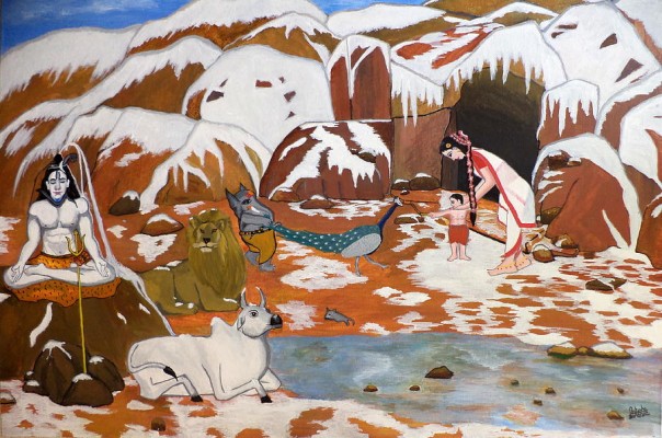 Shiva Family Collection - Full Hd Shiv Parivar - 1200x843 Wallpaper