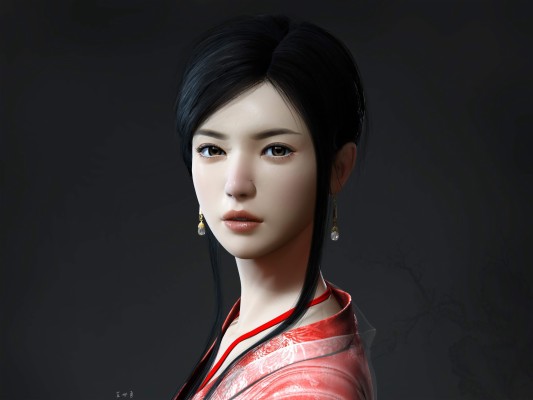 Wallpaper Beautiful Girl In Ancient China - Chinese Face 3d Model - 2560x1920 Wallpaper Wallpaper Beautiful Girl In Ancient China - Chinese Face 3d Model - 2560x1920 Wallpaper