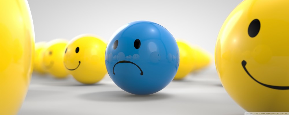 Sad Emoji Cover Photo For Fb - 2560x1024 Wallpaper 
