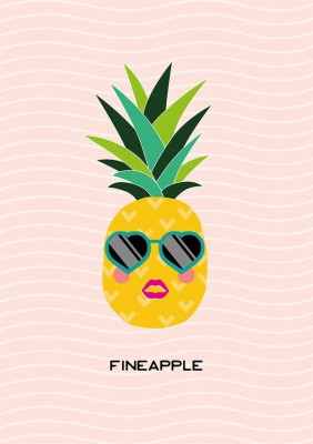 Cute Girly Pineapple Wallpaper Iphone 8 Resolution - 600x849 Wallpaper -  