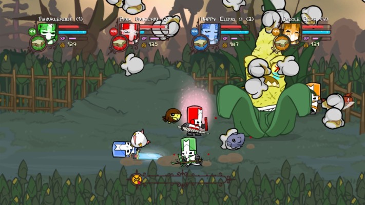 Castle crashers обои на телефон