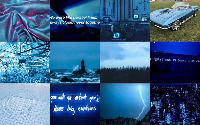 Everything Was Blue, Blue Aesthetic, Laptop Background reblog - Blue Aesthetic  Wallpaper For Laptop - 1280x800 Wallpaper 