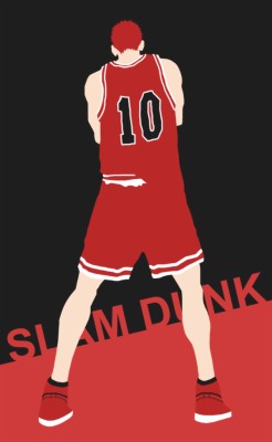 Anime Slam Dunk And Hanamichi Image Slam Dunk Wallpaper Portrait 600x973 Wallpaper Teahub Io