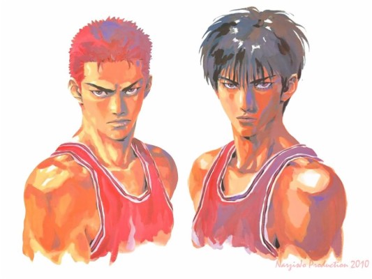 Takehiko Inoue Slam Dunk Art 1024x768 Wallpaper Teahub Io