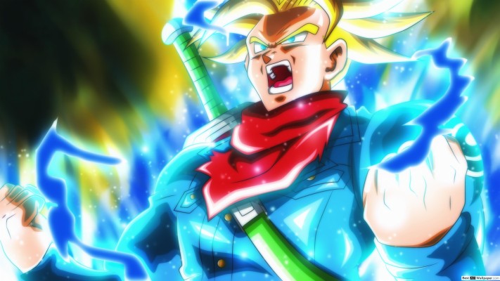 Trunks Ssj Rage - 3554x1999 Wallpaper - teahub.io