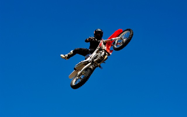Motorcycle Jump Hd Wallpaper New - Motorcycle - 1920x1200 Wallpaper