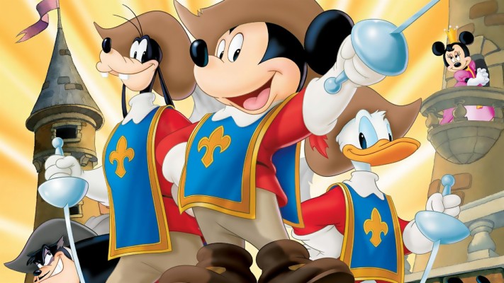 Mickey Donald Goofy The Three Musketeers - 1280x960 Wallpaper - teahub.io