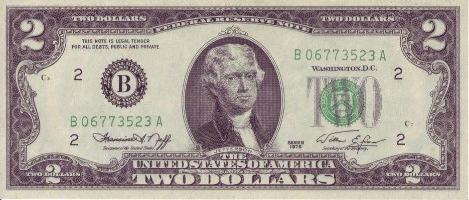 1963 2 Dollar Bill - 4881x2088 Wallpaper - teahub.io