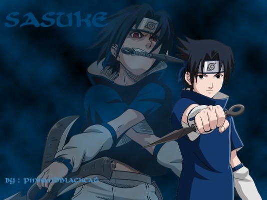 Sasuke Uchiha Part 1 - 1024x768 Wallpaper - teahub.io