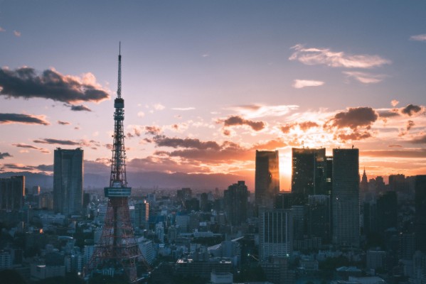 Tokyo At Sundown Wallpaper Sunset 2k Japan 800x600 Wallpaper Teahub Io