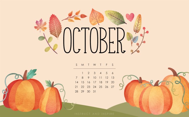 Top Pumpkin Background - October 2019 Desktop Background - 1920x1200 ...