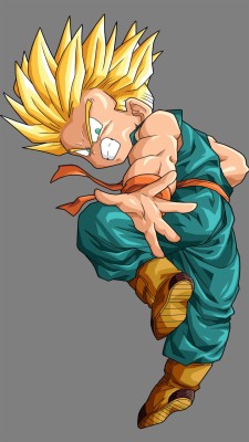 Super Saiyan Kid Trunks - 1080x1920 Wallpaper - teahub.io