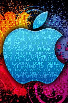 Small Black Apple Logo Hd Wallpaper - Iphone Wallpaper Steve Jobs ...