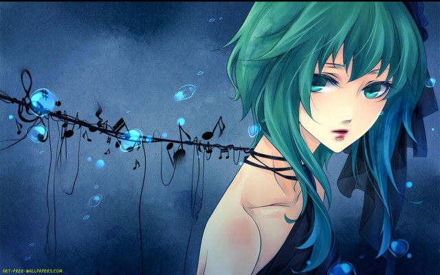 Gumi Photo - Anime Girl Green Hair - 1920x1200 Wallpaper - teahub.io