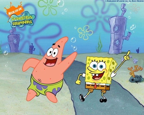 Cute Happy Patrick Star The Spongebob Movie Sponge - Patrick Star ...