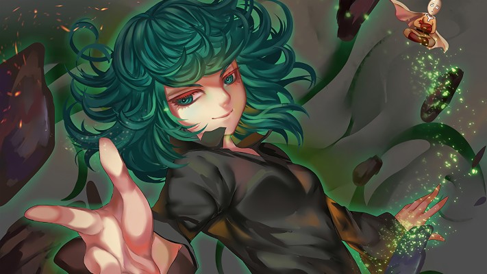 Tatsumaki One Punch Man 4k Anime 2560x1440 Wallpaper Teahub Io