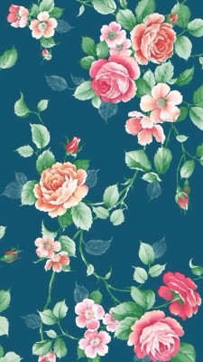 Floral Background Iphone Wallpaper - Floral Wallpaper For Phone Hd -  640x1136 Wallpaper 