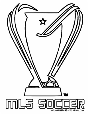 Mls Trophy Soccer Coloring Sheets - Illustration - 731x946 Wallpaper ...