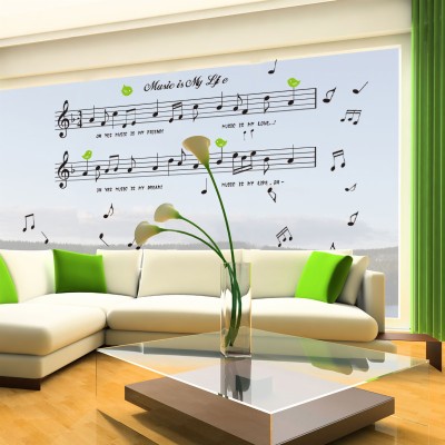 Giấy Dán Tường Hình Nốt Nhạc  - HD Wallpaper