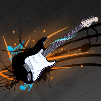 Awesome Guitar Wallpapers With Girls Free Wallpaper - Cool Bass Guitar ...