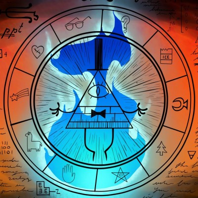 Download Bill Cipher Wheel Gravity Falls 2048 X 2048 - Fondos De ...