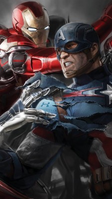 Captain America Tony Stark Antman In Avengers Endg - Aesthetic Captain ...