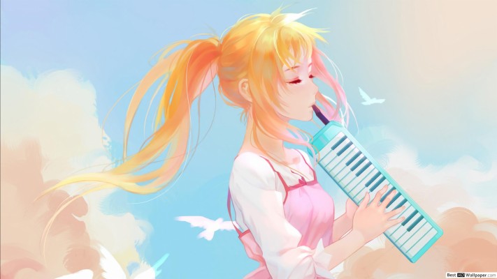 Shigatsu Wa Kimi No Uso Kaori - 2400x1350 Wallpaper - teahub.io