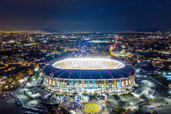 0 Slide - Estadio Azteca Night - 1200x800 Wallpaper - Teahub.io