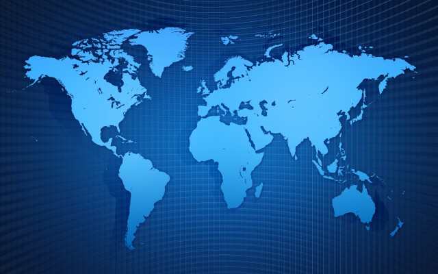 Download Map Of The World Digital - Teahub.io