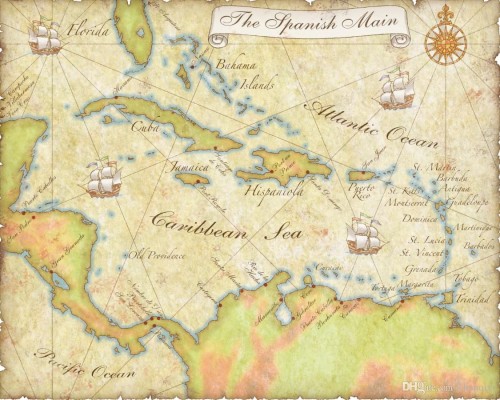 Treasure Of Spanish Main Treasure Map - 1125x900 Wallpaper - teahub.io