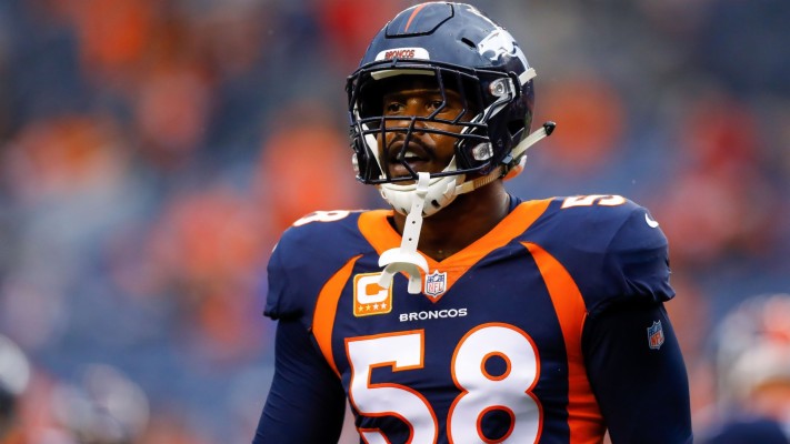Von Miller Denver Broncos Hd Wallpaper For Iphone With - Broncos